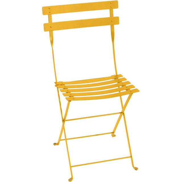 Fermob - Bistro Metal Chair - Liquorice - Trädgårdsstolar - Svart - Metall
