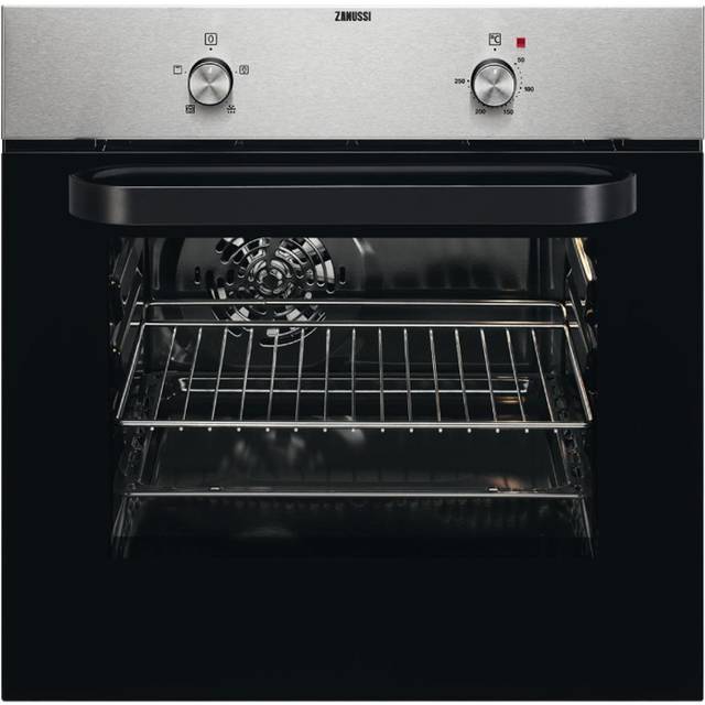 Zanussi ZZB30401XK Built In Electric Single Oven in St Steel 53L