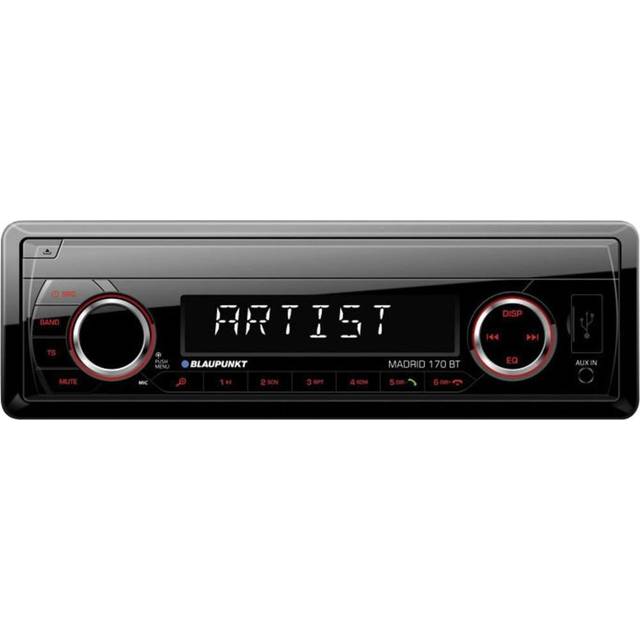 Blaupunkt 2001017123472 Bilradio, Svart, En Storlek