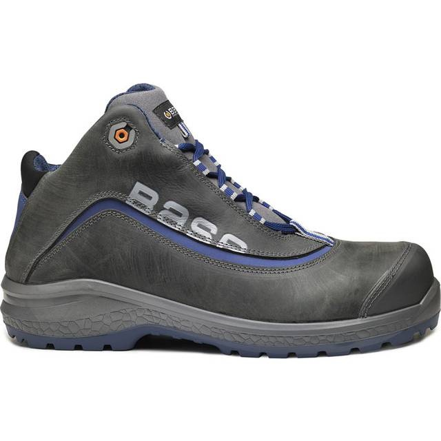 (Grey/Blue, UK 12) Base Be-Joy Top Safety Shoes S3 SRC