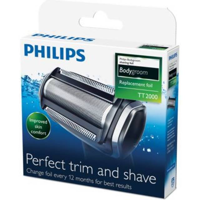 Trimmer Shaver Razor Head Foil Replacement for Philips Norelco TT2000 TT2021