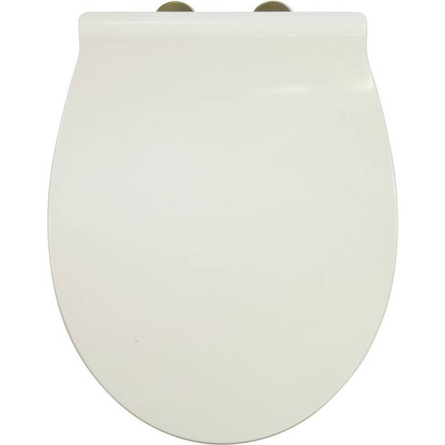 Croydex Toilet Seat Sensori White Self Soft Closing No Movement Adjustable Hinge