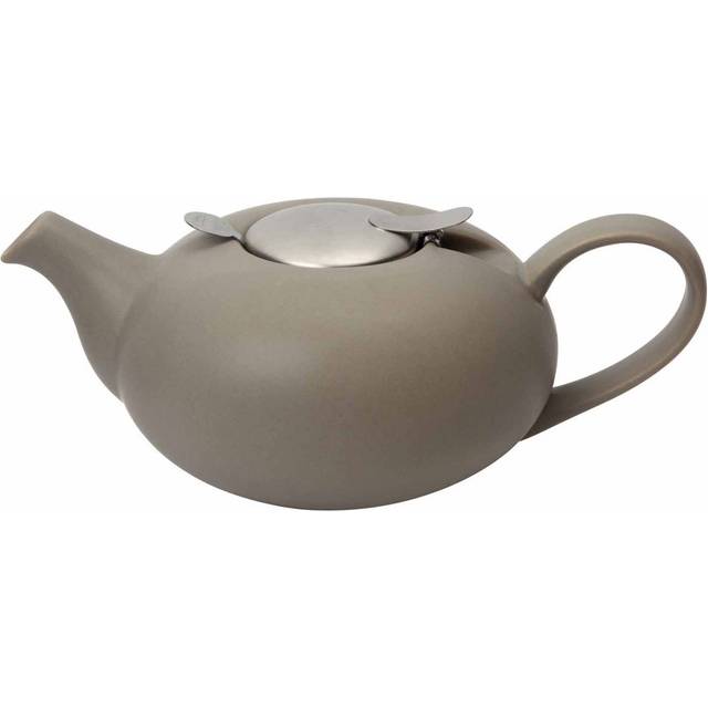 London Pottery Pebble Filter 2 Cup Teapot Matt Putty - Brown
