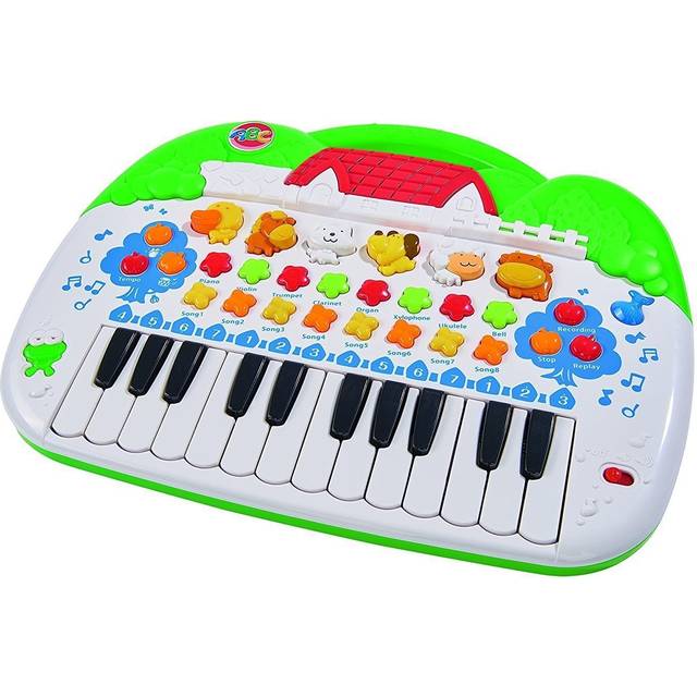 104018188 Musical Instrument Keyboard ABC Animal, Multicoloured