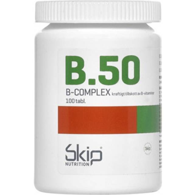 Skip B-50 B-komplex 100 tabletter