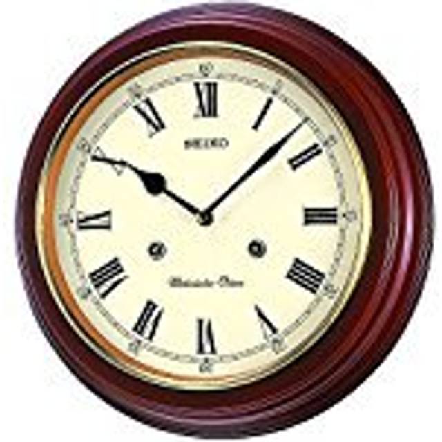 Seiko Wooden Wall Clock QXH202B