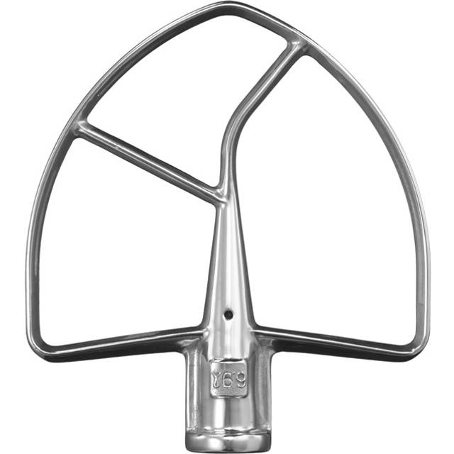 Platt paddel för 6,9L mixerskål, rostfritt stål - KitchenAid