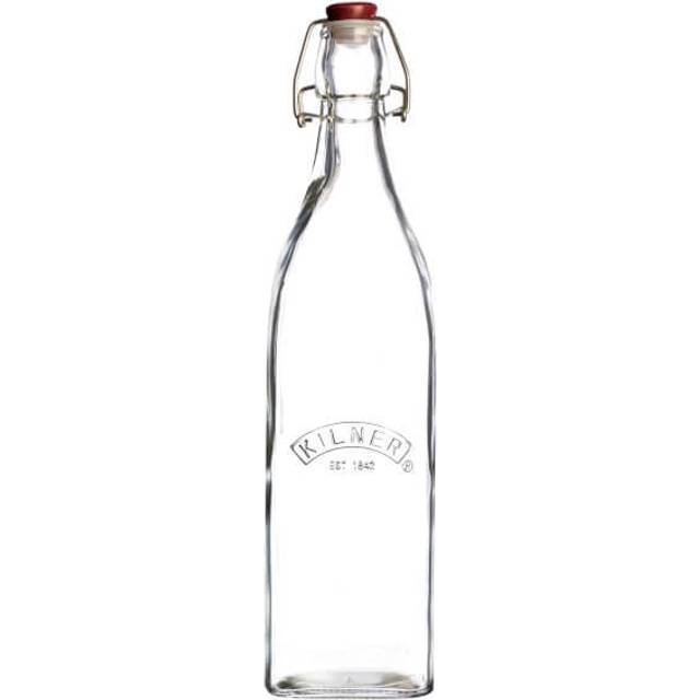Kilner Square Clip Top Bottle, 550ml