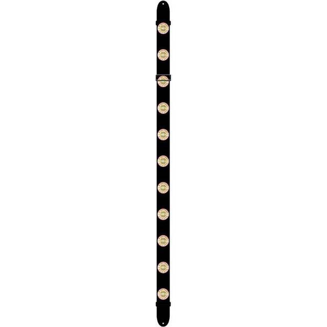 Perri's Leathers Ltd - The Beatles - Guitar Strap - Polyester - Sgt.Pepper's Lonely Hearts Club Band - Official