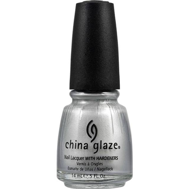 China Glaze Nail Lacquer Platinum Silver 14ml