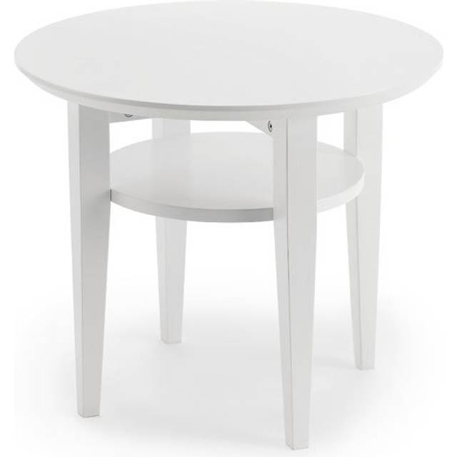Torkelson, Tango Soffbord Ø60 cm vitbetsad ek