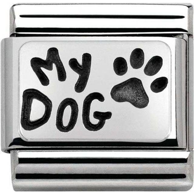 Nomination Classic Oxidised Silver My Dog Charm