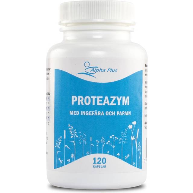 Alpha Plus ProteaZym 120 kapslar - Multi