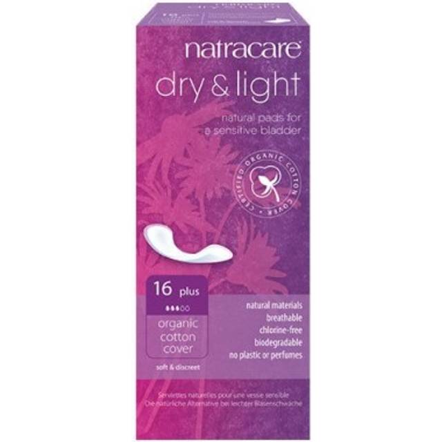 Natracare Dry & Light Plus Pads - Incontinence - 16s - 97926