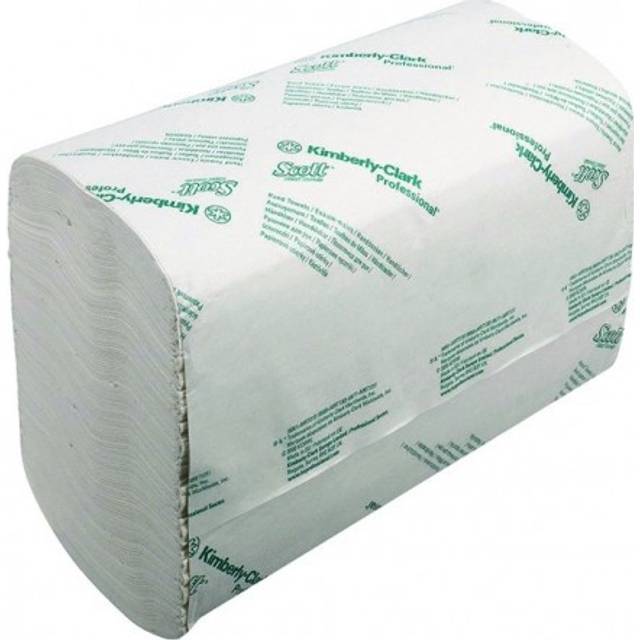 Scott Control Hand Towels V-fold White 1 Ply 6663 Pack of 15 of 112 Sheets