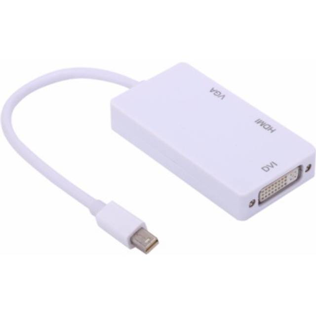 Startech travel a/v adapter:3-in-1 mini displayport to vga dvi or hdmi ref: 1112