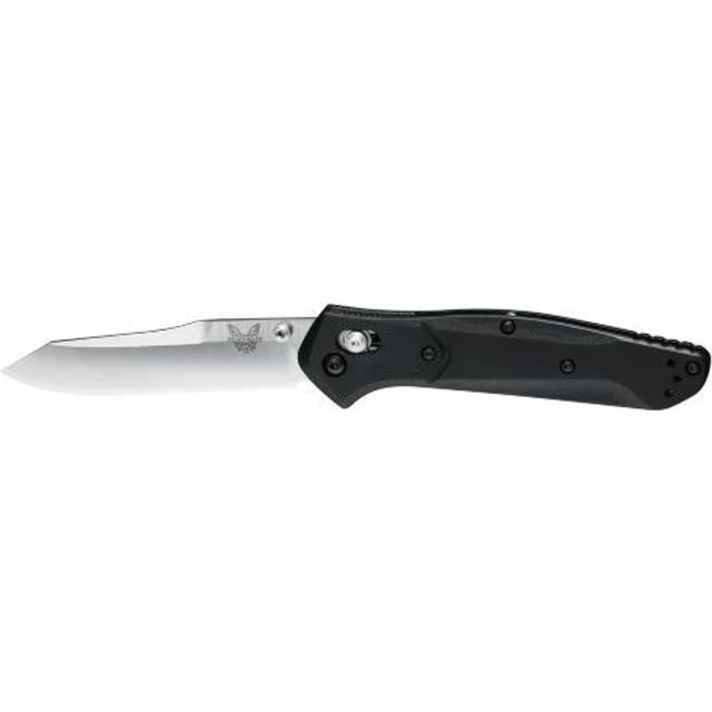 Benchmade 940 Osborne AXIS Manual Folding Knife with Plain Reverse Tanto Blade in Green - 29"