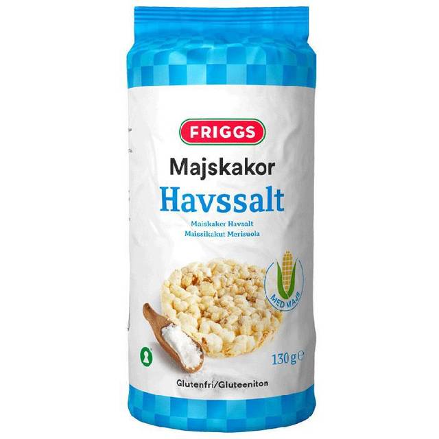 Friggs Majskakor Havssalt 130 g