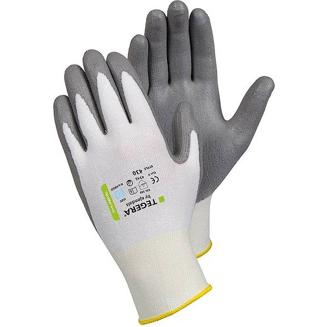 Ejendals 430 Tegera Cut 3 PU Palm Coat Gloves Grey Size 6