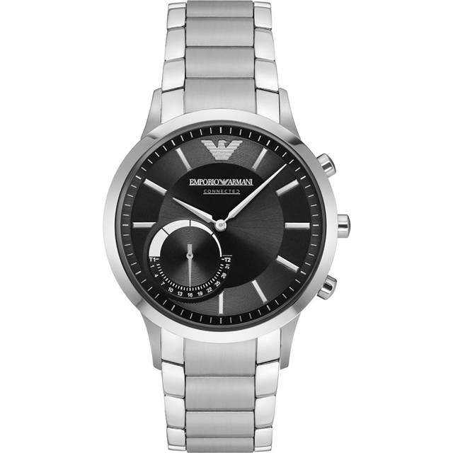 Emporio Armani Watch Renato Mens - Black
