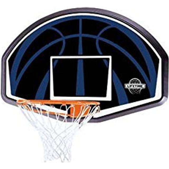 Lifetime Basketball Backboard, Hoop and Net Set