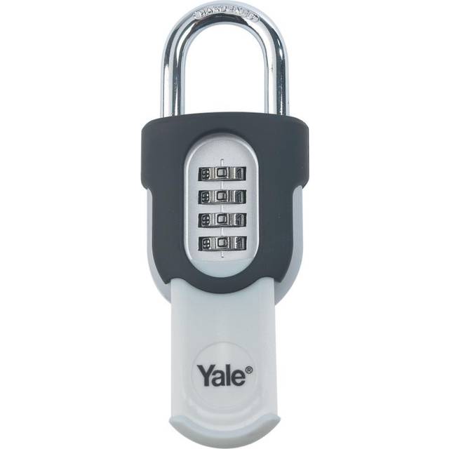 Yale 4 Digit Combination Padlock and Sliding Cover 50mm Standard