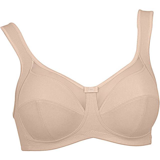 Anita Womens Clara Comfort Soft Bra - Beige Nylon - Size 38G UK BACK/CUP