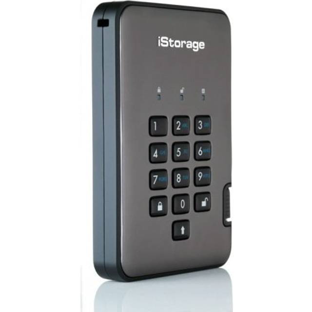 iStorage diskAshur Pro2 256-bit 3TB - Classified - Graphite