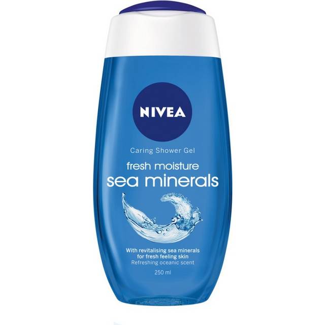 Nivea Caring Shower Gel Fresh Moisture Sea Minerals 250ml