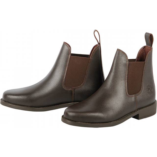 Leather jodhpur boots with zip Harry's Horse Saint - Noir