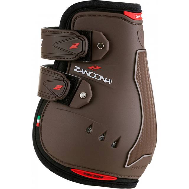 Velcro fetlock guards for horses Zandona Carbon Air Active-Fit - Noir