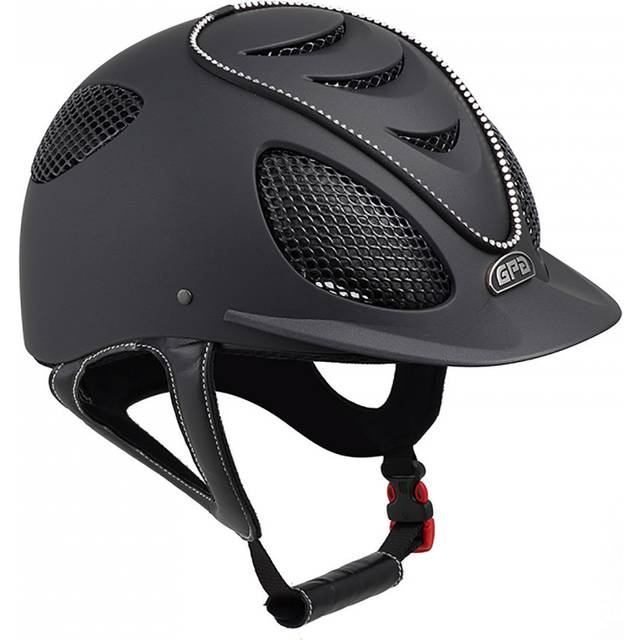 Riding helmet GPA SpeedAir Crystal 2X - Noir