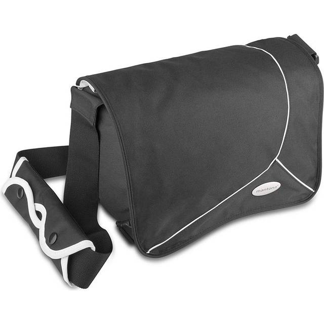 Mantona Moonstone camera bag - stylish shoulder bag for DSLR & system cameras, padded interior divider, mesh compartment for accessories, adjus...