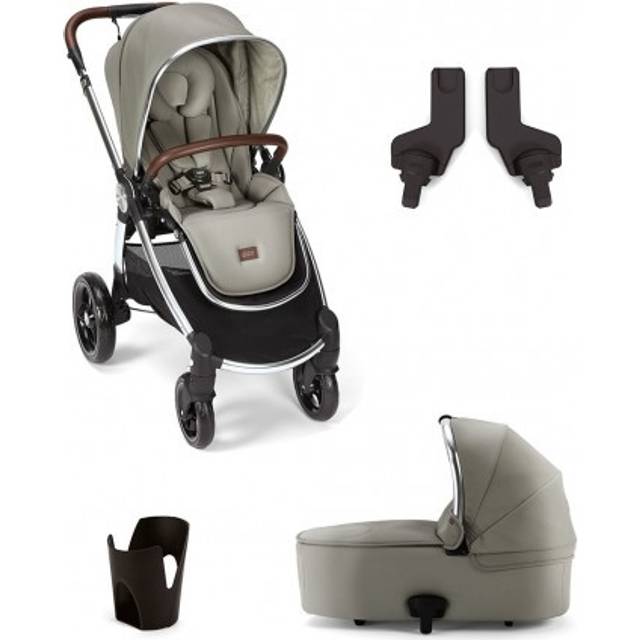 Mamas & Papas Ocarro 4 Piece Starter Travel System Bundle - Navy Flannel