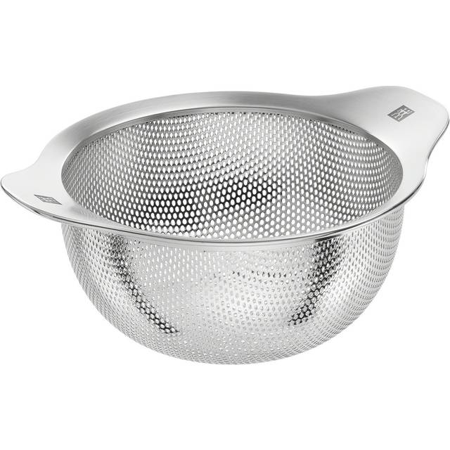 ZWILLING Table Sieb, 16 cm, Edelstahl, 17 x 16 x 8 cm, Küchensieb, Seiher Geeignet zum Sieben, Abtropfen Nudeln, Quinoa, Puderzucker, Gemüse, Obst, Tee, Argent