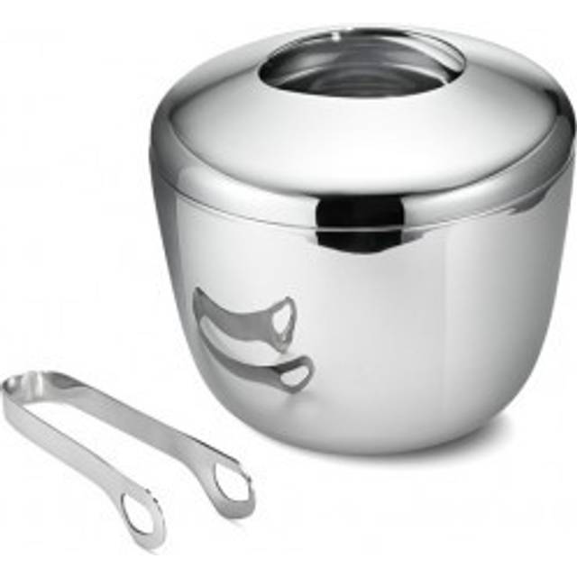 Georg Jensen Sky Ice Bucket and Ice Tong