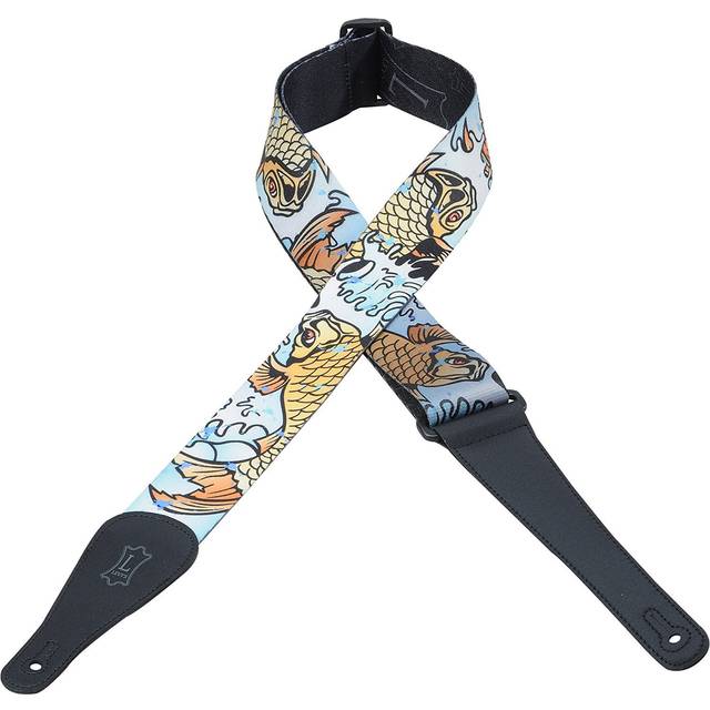 Levys Leathers 2 Polyester guitar Strap Sublimation-Printed with origi