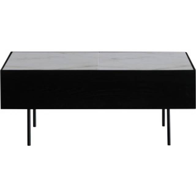 Handvärk - The Modular Sofa - Accent Table by Emil Thorup - Modulär soffa - Nero Marquina / Black Marble - 94 x 46 cm - H: 38 cm