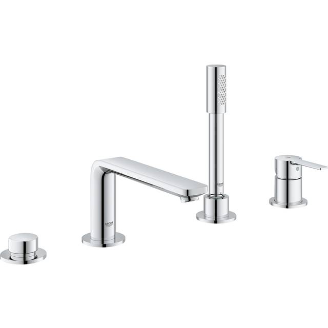 Grohe - Lineare New 4-hole single-lever bath combination, assembly with or without frame, Chrome (19577001)