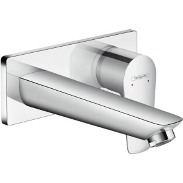 Hansgrohe Talis E Chrome Concealed Single Lever Basin Mixer With Spout