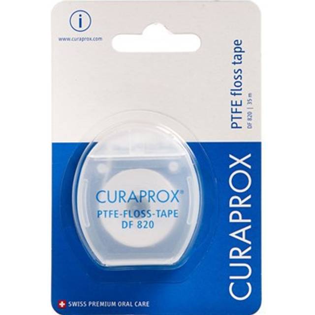 CURAPROX DF 820 Interd.Tape m.Chlorhexidin Spender 35 m