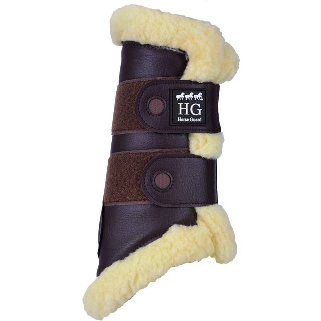 Horse Guard Senskydd med Päls Vit (S)