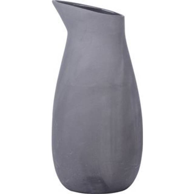 Aida Raw water carafe stoneware 1.2 l metallic brown