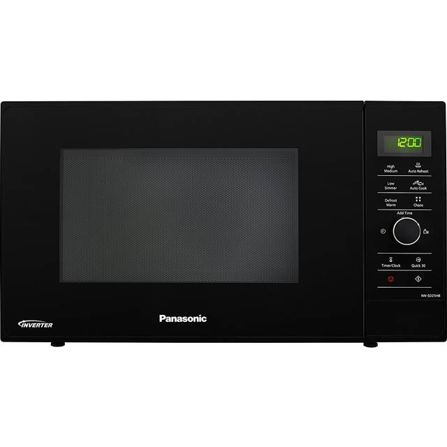 1000Watts Compact Microwave 23litres Black