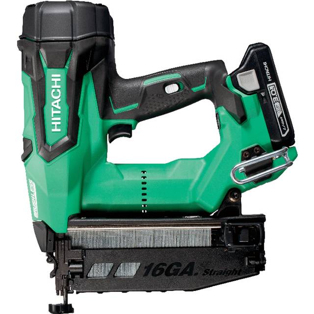 HiKOKI Brushless/Gasless 2nd Fix Nailer - Inc 2 Batteries