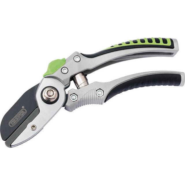 Draper 36547 Non-Slip Anvil Secateurs (180mm)