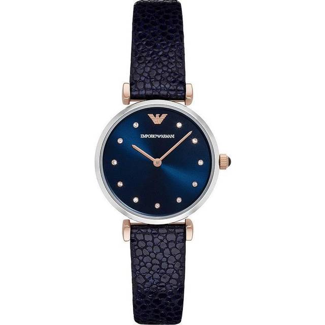 Emporio Armani Watch Gianni T-Bar Ladies - Blue