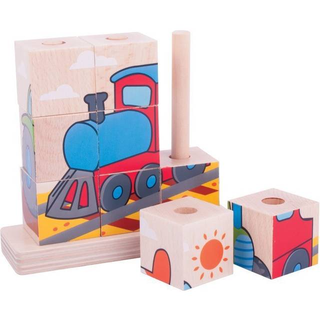 Bigjigs Toys Stacking Blocks (transport)