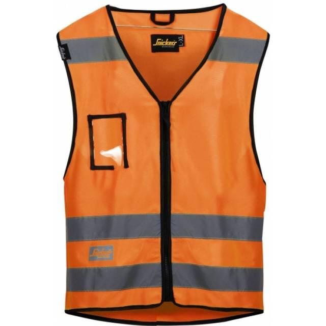 Snickers Workwear 9153 Hi-Vis Vest Class 2 - Orange