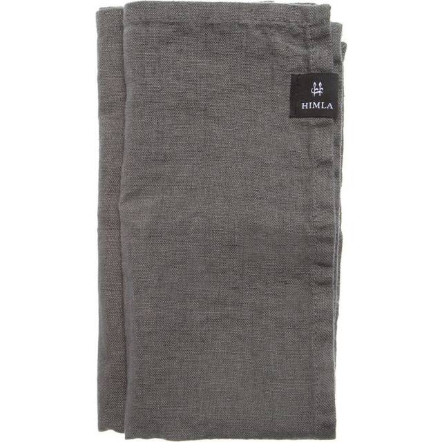 Himla Sunshine servett 4-pack Charcoal (mörkgrå) - Grå
